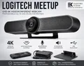 Produktbild: Logitech MEETUP Videokonferenz Meeting Webcam UHD 4K  120° Blickfeld V-R0007