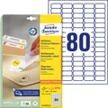 Produktbild: Avery-Zweckform L4732REV-25 Universal-Etiketten 35.6 x 16.9 mm Papier Weiß 24...