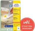 Produktbild: AVERY Zweckform Universal-Etiketten, 35,6 x 16,9 mm, weiß