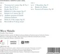Produktbild: Miyu Shindo - Chopin  Piano Works CD - CD - D4z