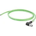 Produktbild: Weidmüller WEIDMUELLER 2455130015 Sensor-/Aktor-Datensteckverbinder M12 Stecker, gewinkelt 1.50 m P (S/FTP, CAT6a, 1.50 m) (2455130015)