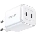 Produktbild: UGREEN Nexode 45W Dual USB-C PD Charger 25W+20W, weiß