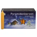 Produktbild: Pyramidenkerzen klein, natur ca. 14 x 74 mm 50 Stück/Pack Weihnachtskerzen