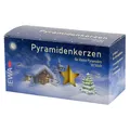 Produktbild: Pyramidenkerzen EWA 50 Stück natur Ø 14 mm Kerzen Weihnacht Erzgebirge Holzkunst