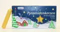 Produktbild: Pyramidenkerzen 50/500 gelb für kleine Pyramiden, 50 Stück,