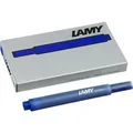 Produktbild: Lamy Tintenpatrone T10, Inhalt 1,25 ml, schwarz oder blau, 5 Stück (5 Stück, Blau) (1225825)