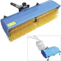 Produktbild: GÜDE Kehraufsatz Kehrmaschine Laubfeger Räumer 90cm Räumbreite GKM 900 2in1