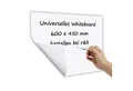 Produktbild: LMG Germany Tafel Whiteboard, nicht permanent selbstkleb., 1,2 mm Dicke, 420 x 300 mm, Rückstandslos haftend, wiederverwendbar, beschreibbar, zuschneidbar