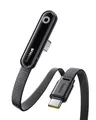 Produktbild: Baseus USB C Kabel mit 90° Ellbogen, 100W 1m Typ C auf C E-Sport Schnellladekabel mit Ringatmosphärenlicht für iPhone 17 16 15 Pro, Samsung Galaxy S25 S24 S23 S22 Ultra, MacBook, iPad Pro