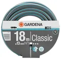 Produktbild: Gardena Classic Schlauch 13 mm (1/2 Zoll), 18 m: Universeller Gartenschlauch aus robustem Kreuzgewebe, 22 bar Berstdruck, UV-beständig, ohne Systemteile (18002-20)
