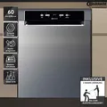 Produktbild: Bauknecht BK4UB14BN7A0X Unterbau-Geschirrspüler 60cm ActiveDry MultiZone 2ML