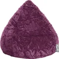 Produktbild: Sitting Point BeanBag Fluffy L 70 x 90 cm,  Aubergine 70x90cm