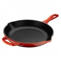 Produktbild: Le Creuset Brat- und Servierpfanne, Allzweckpfanne, Schwarz, Rot, Eisenguss, Keramik, Gas, Induktion, Eisenguss, 23 cm