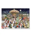 Produktbild: A3-Wand-Adventskalender – Nostalgischer Weihnachtsmarkt