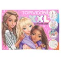 Produktbild: Depesche 13731 TOPModel - XXL Activity Book mit 24 vorgedruckten Seiten zum Ausmalen, Rätseln und Stickern, Set inkl. 4 Bogen Sticker