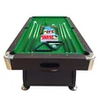Produktbild: simba srl Billardtisch 8ft Full OPTIONAL Vintage GRÜN Billard Billard-Spiel Messung 220 x 110 cm Neue GRÜN