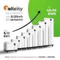 Produktbild: Felicity Stapelspeicher | 5,12 - 40,96 kWh | Erweiterbar | LUX-X-48100LG01 | LiFePO4 | Auswählbar