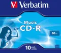 Produktbild: Verbatim 43365 CD-R Rohling 10 St. Jewelcase