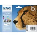 Produktbild: 4x Original Epson T0715 Tinte Patrone für Stylus SX 405 405WiFi 410 415