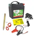 Produktbild: Eider 10045-800 Weidezaungerät Cowboy B 5000 Plus großes Anschluss-Set-230 V/12V/ 9V inklusive Gratis Warnschild