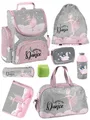 Produktbild: Mädchen Schulranzen 1. Klasse BALLERINA Schultasche im Set 8-tlg. mit Lunch-Set und Sporttasche