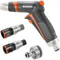 Produktbild: Gardena Reinigungsspritze Premium, 18298-20, Set, inkl. Wasserstop, Wasserstrahl einstellbar