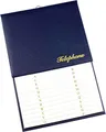 Produktbild: Esposti Address & Telephone Index with Vinyl Grained Cover & Hanging Hook - Blue - Size 150 x 230mm