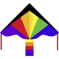 Produktbild: Ecoline Einleiner Drachen Simple Flyer Rainbow Spannweite (Details) 1200 mm W...
