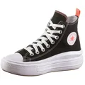 Produktbild: CONVERSE CHUCK TAYLOR ALL STAR MOVE Sneaker Mädchen in black-pink salt-white, Größe 38 FS 2025