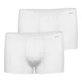 Produktbild: Ammann 2er Pack Herren Unterwäsche Unterhose Boxer Retro Short, Farbe:Weiß, Größe:5, Artikel:-1 weiß