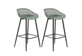 Produktbild: IDIMEX Barhocker IREK, Barhocker 2er Pack Barstuhl Theke Bar Hocker Tresenhocker Retro Design