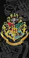 Produktbild: Harry Potter Badetuch Black Mirror 70 cm x 140 cm 100% Baumwolle Velours-Qualität Strandlaken Strandtuch Handtuch Badelaken Saunatuch Eule 9 3/4 Hogwarts Gryffindor Hufflepuff Ravenclaw Slytherin 373