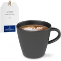 Produktbild: Villeroy & Boch – Manufacture Kaffeetasse Schwarz, Spülmaschinenfest, Mikrowellensicher, Tasse, Kaffeetasse, Trinkgeschirr, Becher, Premium Porzellan