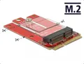 Produktbild: DeLOCK Adapter Mini PCIe>M.2 Key E Slot USB 2.0