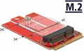 Produktbild: DELOCK 63909 - Adapter Mini PCIe > M.2 Key E Slot