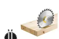 Produktbild: Festool Kreissägeblatt  HW 254x2,4x30 PW24