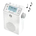 Produktbild: soundmaster DAB60WE DAB+ Empfänger weiß, silber
