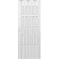 Produktbild: Pinto - Falttür Mit Kunstglaseinsätzen In Pvc Mod. Sonia Weiss 82x210 Cm