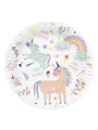 Produktbild: Folat BV Plates Unicorns & Rainbows 8pcs.