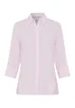 Produktbild: BRAX Style Vicki gestreifte Bluse aus Leinen mit verdeckter Knopfleiste