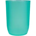 Produktbild: Wellsamed Zahnputzbecher Becher Trinkbecher Kunststoff 0,3 L grün transparent