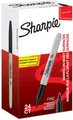 Produktbild: Sharpie Permanentmarker, feine Spitze, schwarz, 24 Stück