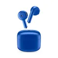 Produktbild: Music Sound | Swag - Kabelloses Kapsel-Headset - Wiedergabezeit bis 20 Stunden - Bluetooth - Blau