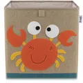 Produktbild: Lifeney Aufbewahrungsbox Krebs 33 cm aus Filz Kinderzimmer Kiste Spielzeug Kind