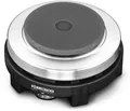 Produktbild: Rommelsbacher RK501 Reisekochplatte, 500 W, Gussheizplatte, edelstahl/schwarz