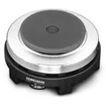 Produktbild: Rommelsbacher RK501 Reisekochplatte, 500 W, Gussheizplatte, edelstahl/schwarz