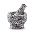 Produktbild: Zeller Mörser & Stößel-Set, Ø 9 x 6,5 cm 24505 , Material: Granit, grau