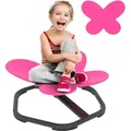 Produktbild: AIYAPLAY Karussell Kinder Drehstuhl für Autismus Sensorischer Drehstuhl Autismus Spielzeug für Training Physische Koordination und Gleichgewicht ... - Rosa