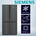 Produktbild: Siemens KF96NAXEA Side-by-Side-Kühlschrank  Inhalt Kühlbereich 405 Liter  Höhe 1
