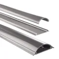 Produktbild: Hama Kabelkanal halbrund, 100/21 cm, Silber